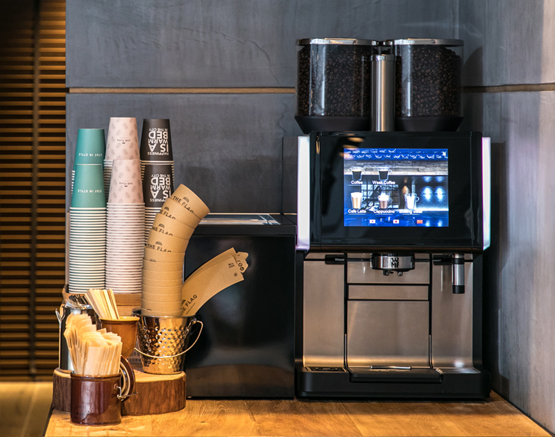 The German WMF Coffee machine
